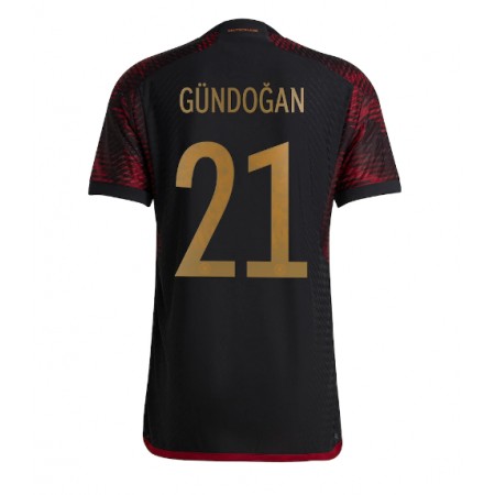 Saksa Ilkay Gundogan 21 Vieraspelipaita Mm-Kisat 2022